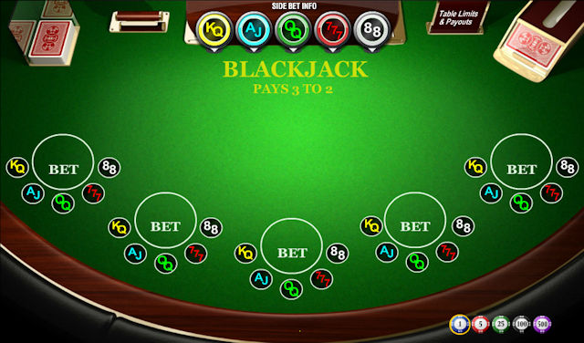 SideBet blackjack ingyen