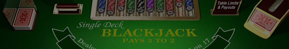 Egy paklis blackjack